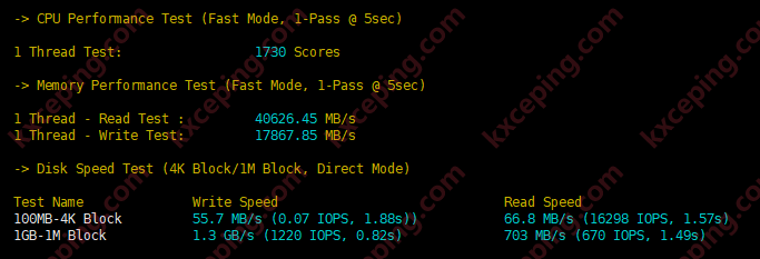 拉斯维加斯AMD+NVME三网普通线路服务器评测