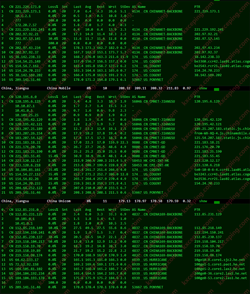 拉斯维加斯AMD+NVME三网普通线路服务器评测